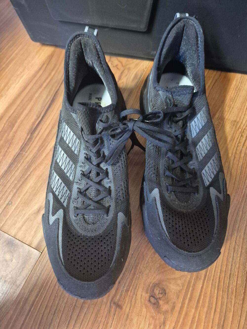ADIDAS MENS IMPACT FLX FOOTBALL SHOES #GZ5050 Size 13.5 Black Primeblue  Pre-own